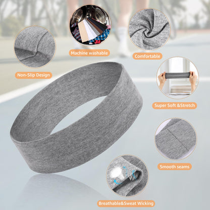 Headbands for Women Non Slip - 7PCS Fashion Sports Hair Bands for Women's Hair