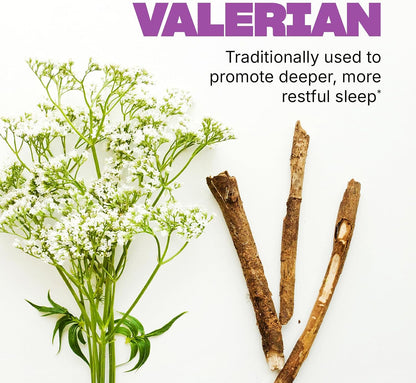 Swisse Sleep Valerian Root Capsules | Valerian Root Extract + Magnesium + Licorice + Hops | Melatonin Free Herbal Sleep Supplement | Helps Relieve Nervous Tension | 120 Tablets