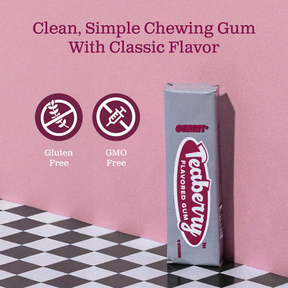 Gerrit's 20 Count Variety Gum Pack - Clove, Beeman's, Teaberry, & Black Jack Nostalgic Chewing Gum Bulk Pack, Old-Fashioned Candy, 4 Flavors, Old School Candy