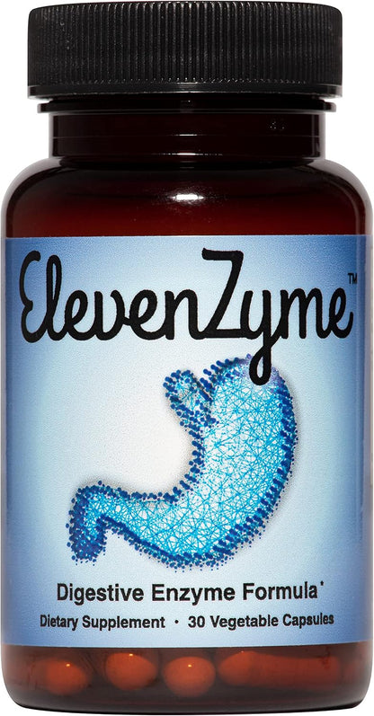 Natural Digestive Enzyme Supplement for Bloating, Vegan | Helps Break Down Proteins, Fats, and Carbs to Ease Gas, Indigestion, and Stomach Discomfort After Meals, 30-Day Supply