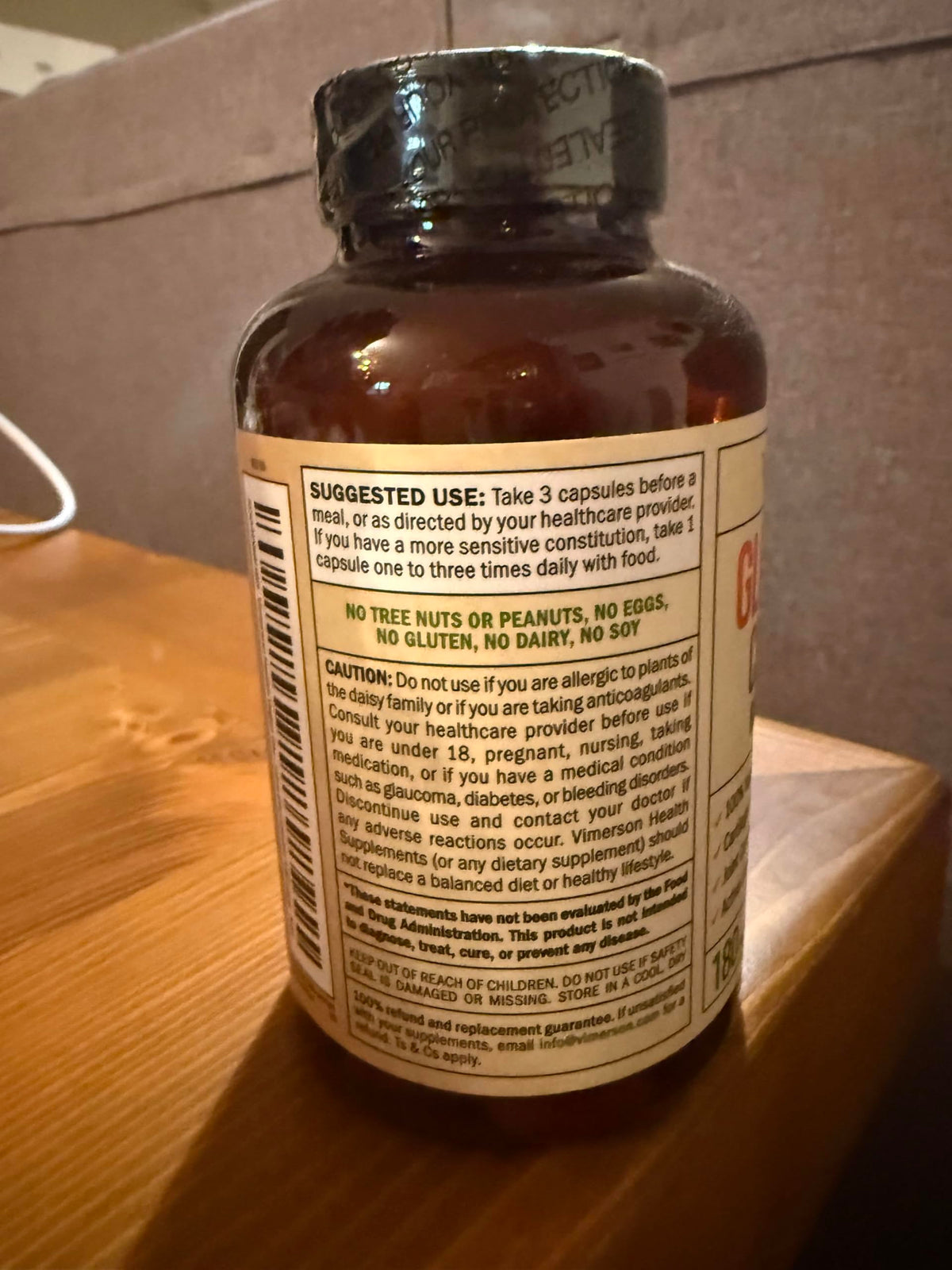 Glucosamine Chondroitin MSM Joint Support Supplement for Women & Men 90 Ct