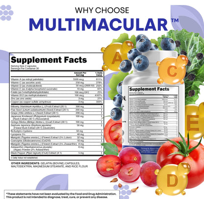 Clean Nutra Eye Vitamins with Bilberry Lutein and Zeaxanthin Supplements Lycopene 40mg Resveratrol Grape Seed Astaxanthin for Eyes - Eye Care Health Support Eye Vitamin and Mineral Supplement