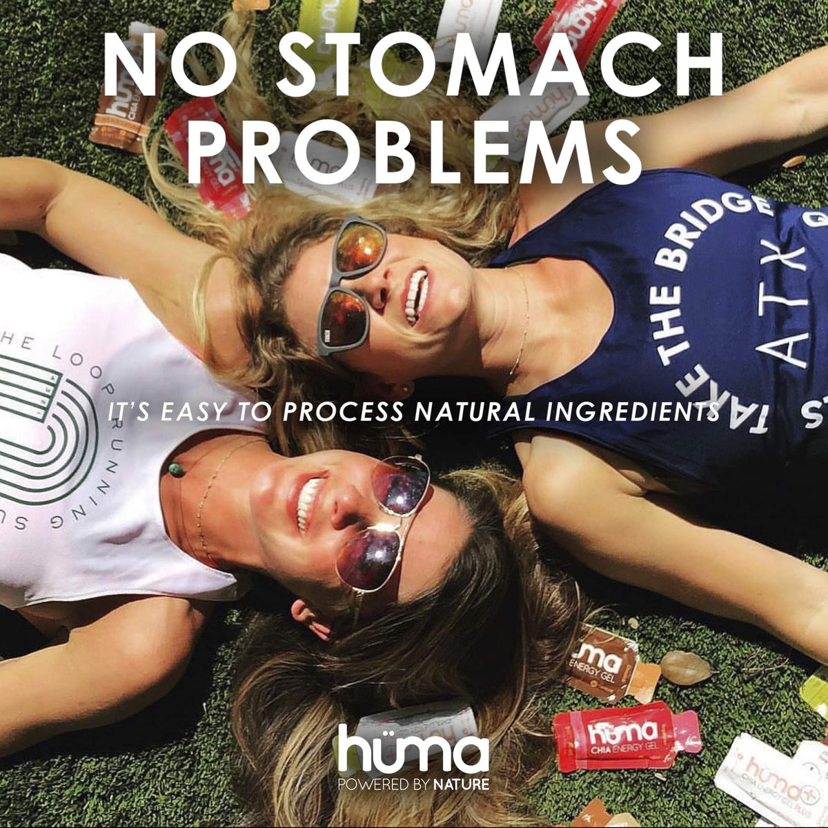 Huma Chia Energy Gel, Variety, 12 Gels