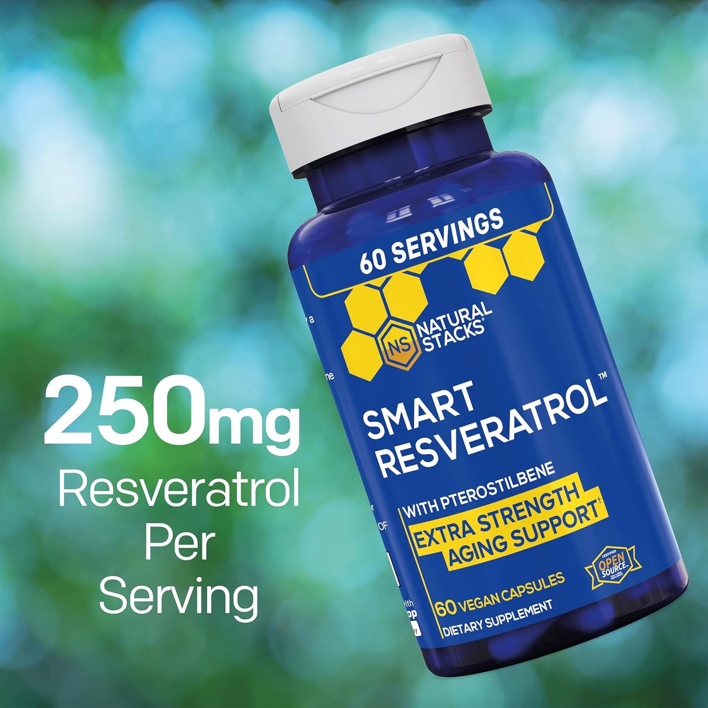 NATURAL STACKS NeuroLife & Resveratrol Supplement Bundle - Supports Longevity & Brain Aging* - 120 Total Capsules