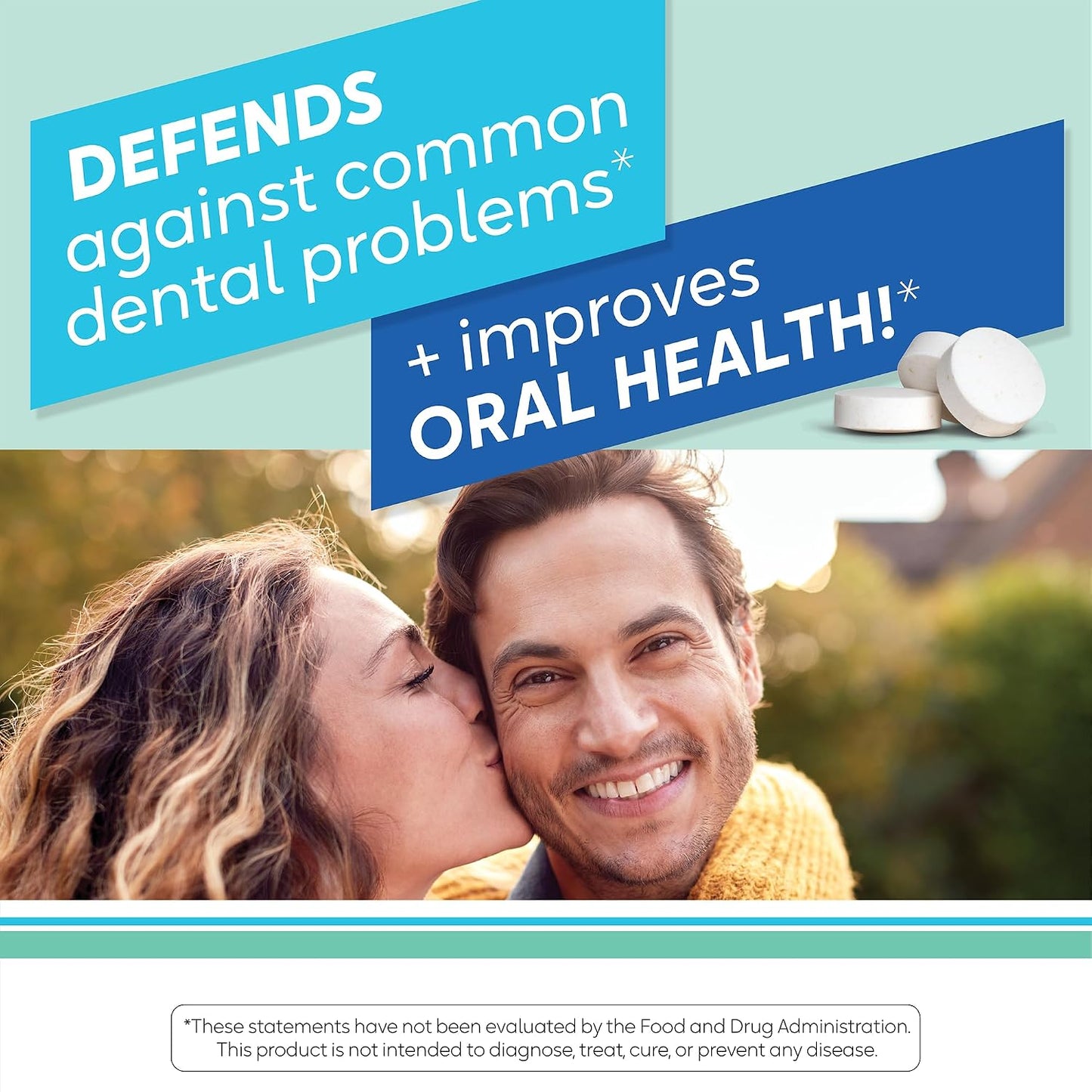 BioGaia Prodentis Oral Probiotics for Teeth & Gums and Bad Breath | Apple | Dental Hygienist-Recommended | Promotes Healthy Gums & Improves Oral Health | Fights Bad Breath | Dental Probiotic (3-Pack)