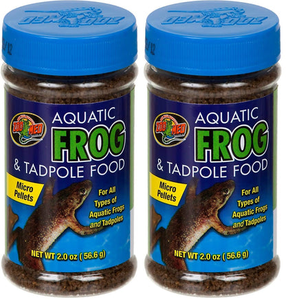 Zoo Med Aquatic Frog and Tadpole Food, 12 Ounces Each, Made in The USA (12 Ounces)