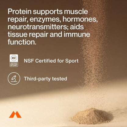 Momentous Vegan Protein Powder, 20g Pea & Rice Blend Protein, Chocolate | Complete Amino Acid Profile to Support Lean Muscle Growth, NSF Certified for Sport, Non-GMO & Gluten-Free (22 Servings)