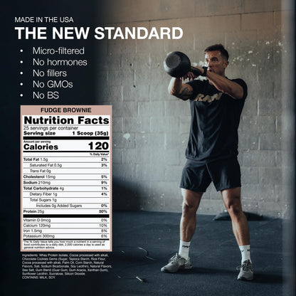 RAW Whey Isolate Protein Powder, Vanilla Oatmeal Cookie (CBUM Itholate Protein) - 100% Grass-Fed Sports Nutrition for Muscle Growth & Recovery - Low-Fat, Low Carb, Naturally Flavored - 25 Servings