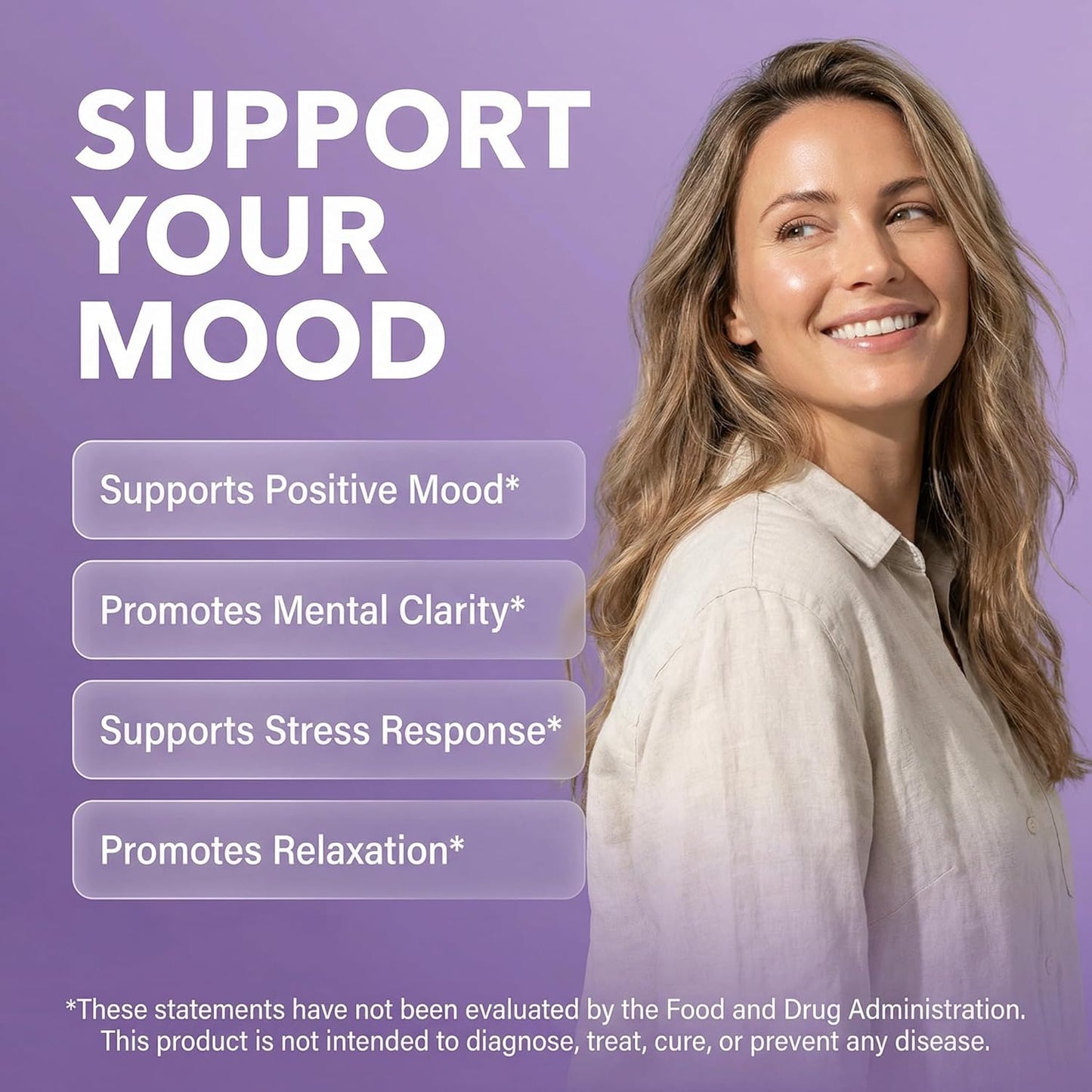 Clean Nutraceuticals Saffron Supplements Extract 100mg + Ashwagandha L-Theanine 200mg - Mood Support Ginkgo Biloba, St. John's Wort, Rhodiola Rosea & 5-HTP Capsules Pills Men Women