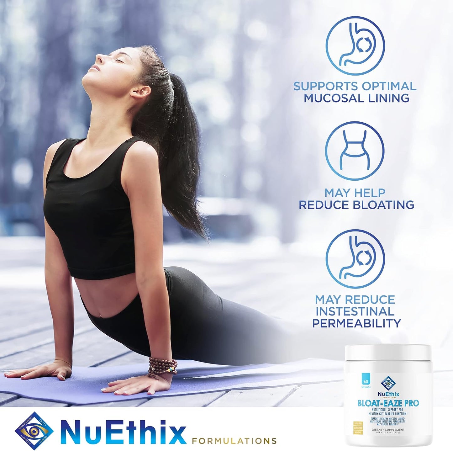 NuEthix Formulations Gourmet Greens and Bloat-Eaze Pro Bundle