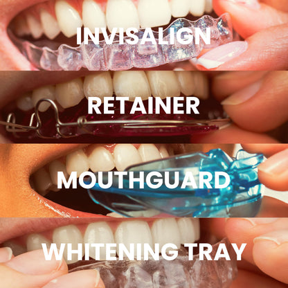Retainer Cleaner Tablets, Denture Cleaner, Mint, 4 Month Supply by M3