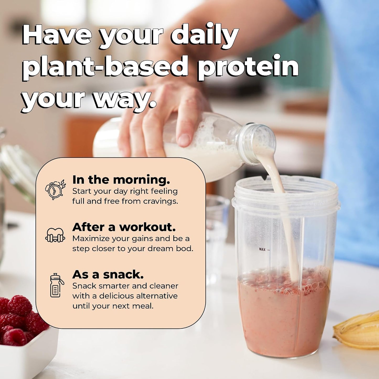 Future Kind Vegan Protein Powder, Chocolate, Pea Plant Protein for Lean Muscle with Iron & Fiber, Whey-Free, Sugar-Free, Soy-Free, Non-Dairy (34 Servings)