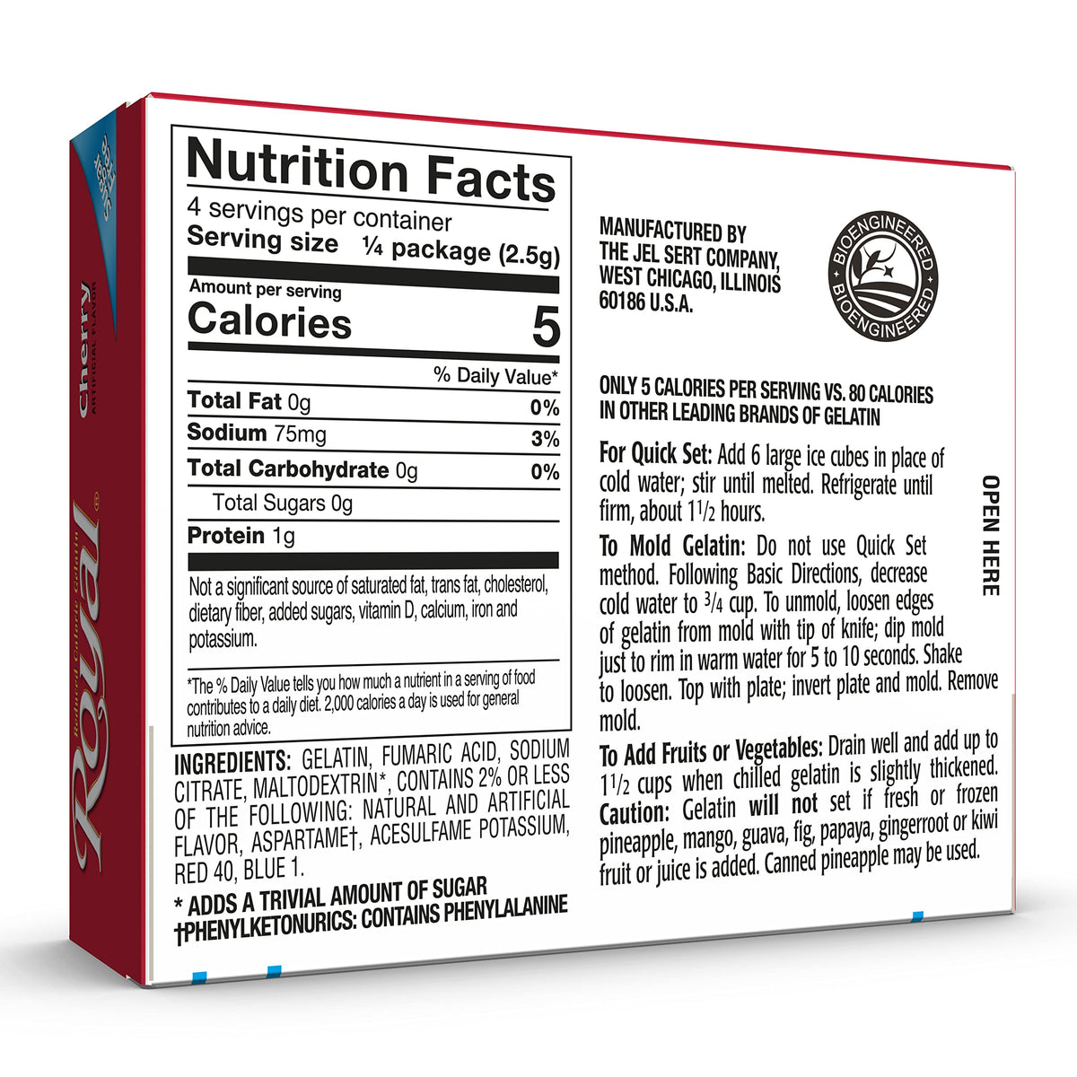 Royal Strawberry Gelatin Dessert Mix, Sugar Free and Carb Free,0.32 0z (Pack of 12)