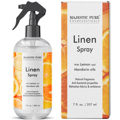 Majestic Pure Linen Spray | All Natural Fragrance | Spray for Pillows, Bedding, Sheets, Clothing