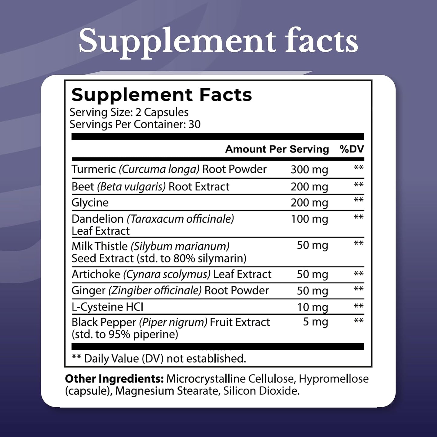 Liver Renew - Liver Cleanse Detox & Repair - Liver Support Supplement with Artichoke Extract, Milk Thisle, Dandelion and Turmeric (1 Bottle)