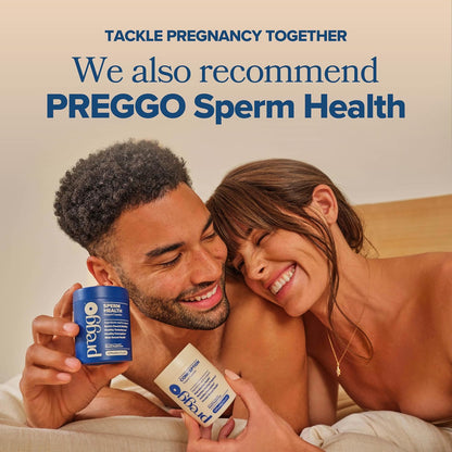 PREGGO Conception Support with CoQ10 – OBGYN-Formulated – 30-Day Supply