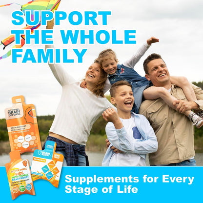 Brain Assist + Brain Defense | Support Focus, Memory, Clarity, Concentration, Regeneration Support | Omega Fish Oil, Resveratrol, Turmeric, Uridine, Curcumin, Vitamin C