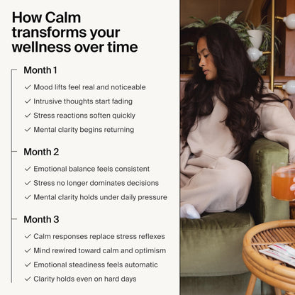 The Absorption Company Calm Powder - Magnesium Drink Mix Packets - 14PK | Vitamin-D,Cortisol Regulation for Men & Women, Mood Support with Ashwagandha & L-Theanine for Relaxation, Watermelon Lemonade