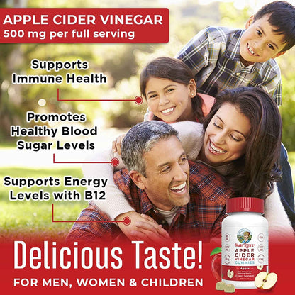 MaryRuth's Apple Cider Vinegar Gummies | ACV Gummies for Immune Support | Vegan