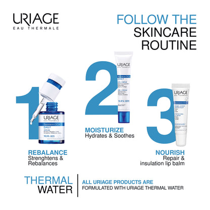Uriage Bariéderm-cica Daily Serum 1 fl.oz. | Anti-Aging Face Serum that Prevents Fine