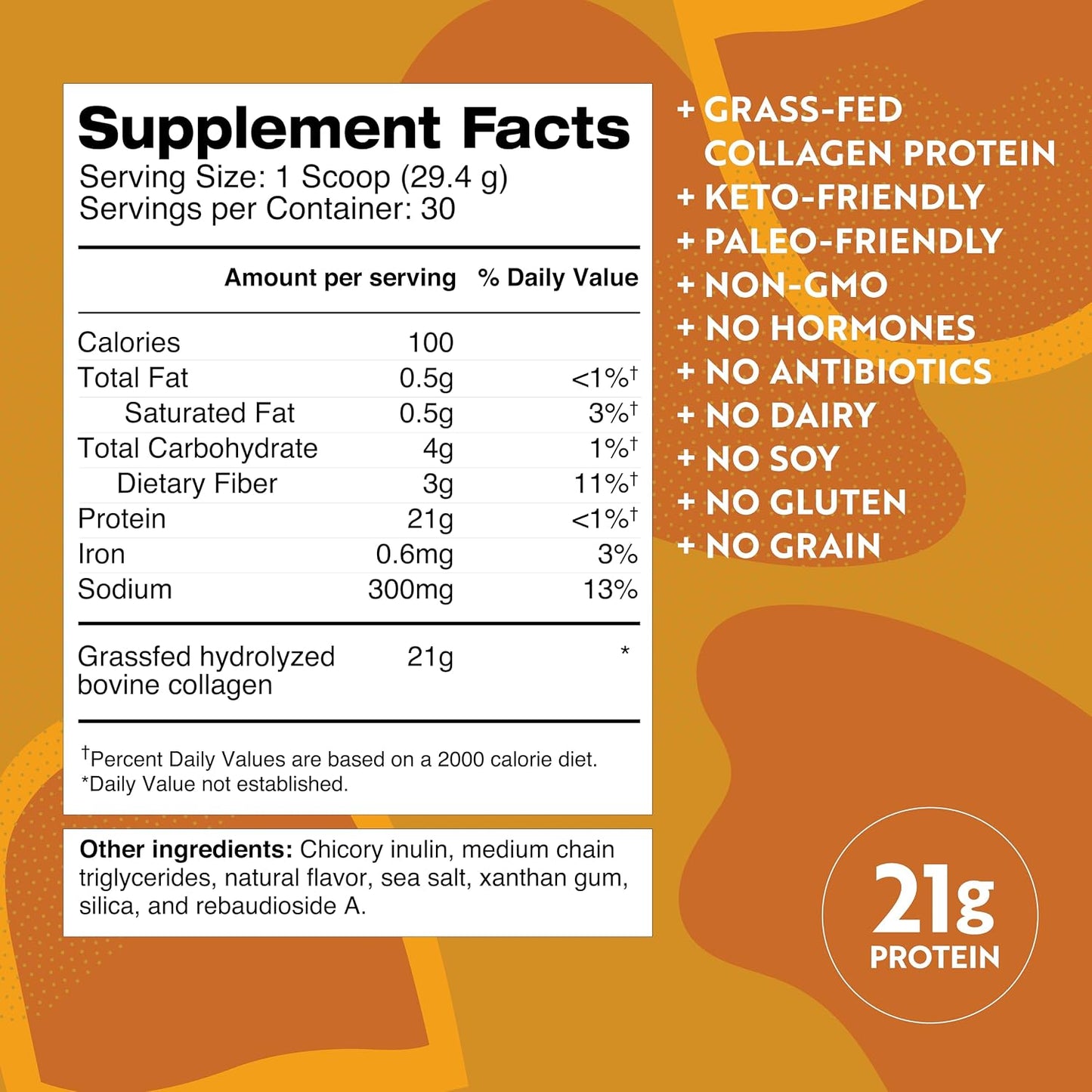 Dr. Kellyann Keto Bone Broth Protein Powder Bundle of (1) Chocolate, (1) Vanilla, & (1) Salted Caramel