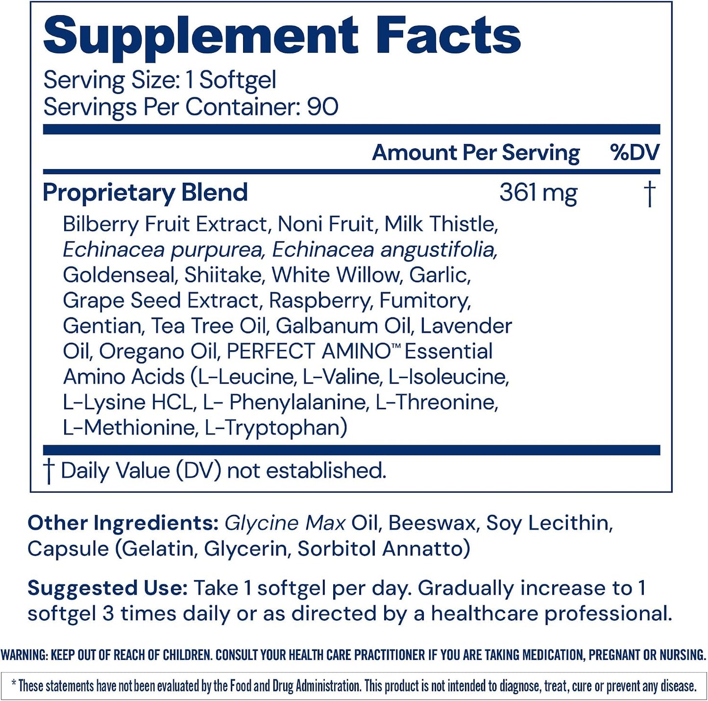 BodyHealth Gut Defense with PerfectAmino, Gut Health Support for Women and Men, GI Support Supplement - 90 Softgels