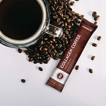 Dr. Kellyann Grass-Fed Collagen Instant Coffee (15 Packets) - Keto & Paleo Friendly - Sugar free, Dairy free, Grain Free - Brazilian Collagen Coffee-to-Go