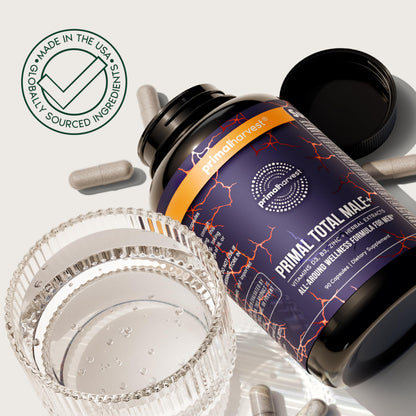 Primal Harvest Total Male+ - Daily Supplement, Dairy & Soy Free, for Men