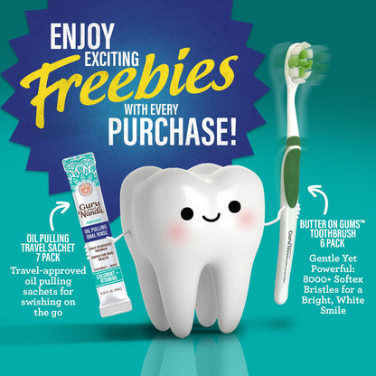 GuruNanda Total Smile Makeover Oral Care Kit, Teeth Whitening Kit(Regular)