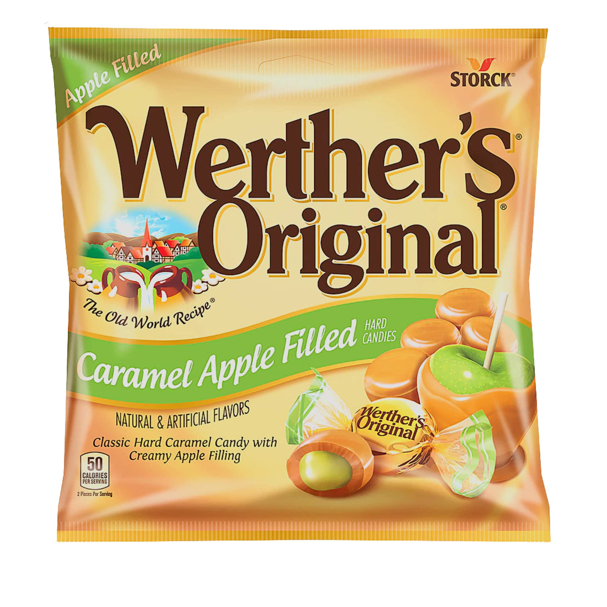 Werther's Original Sugar Free Hard Candies 1.46 Oz (3 Pack)