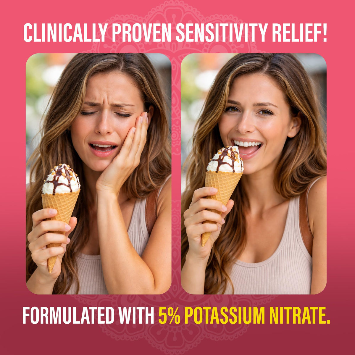 GuruNanda Hydroxyapatite Toothpaste for Sensitivity, Fluoride Free, 4.2oz