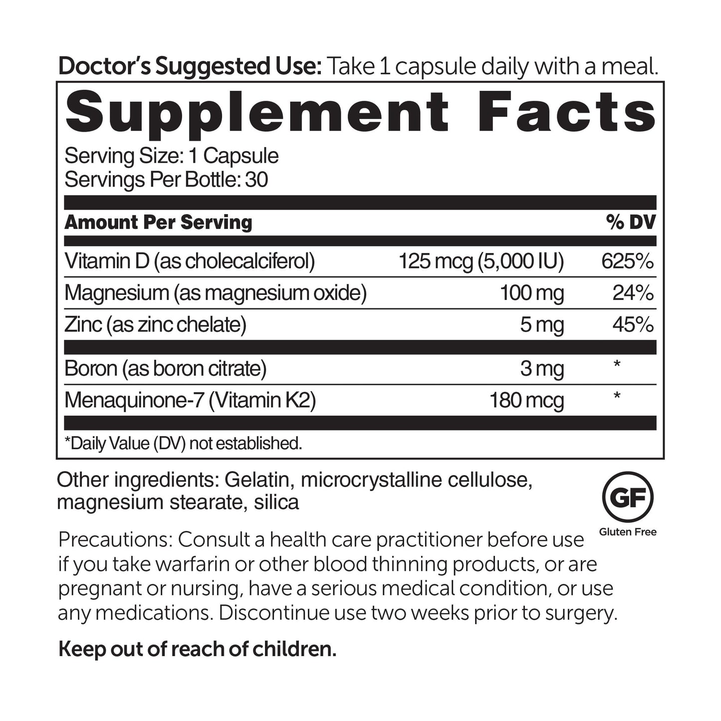 Dr. Whitaker's BeyonD3 - Vitamin D3 Supplement w/Vitamin K2 & Magnesium | Immune Health