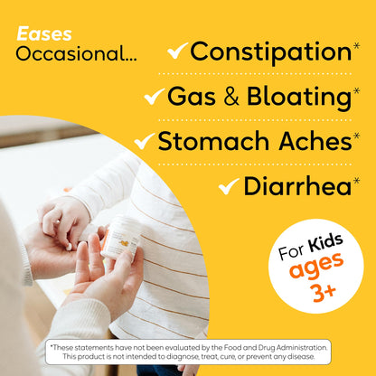 BioGaia Kids Probiotic | Ease Occasional Tummy Discomfort & Constipation | Pediatrician-recommended | Ease Occasional Tummy Discomfort, Gas & Bloating | Promote Regularity | Ages 3+| 30ct