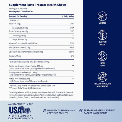 Snap Supplements Nitric Oxide Beet Root Gummies + Prostate Health Soft Chews, 60 Cherry Gummies + 60 Sugar-Free Pomegranate Berry Soft Chews