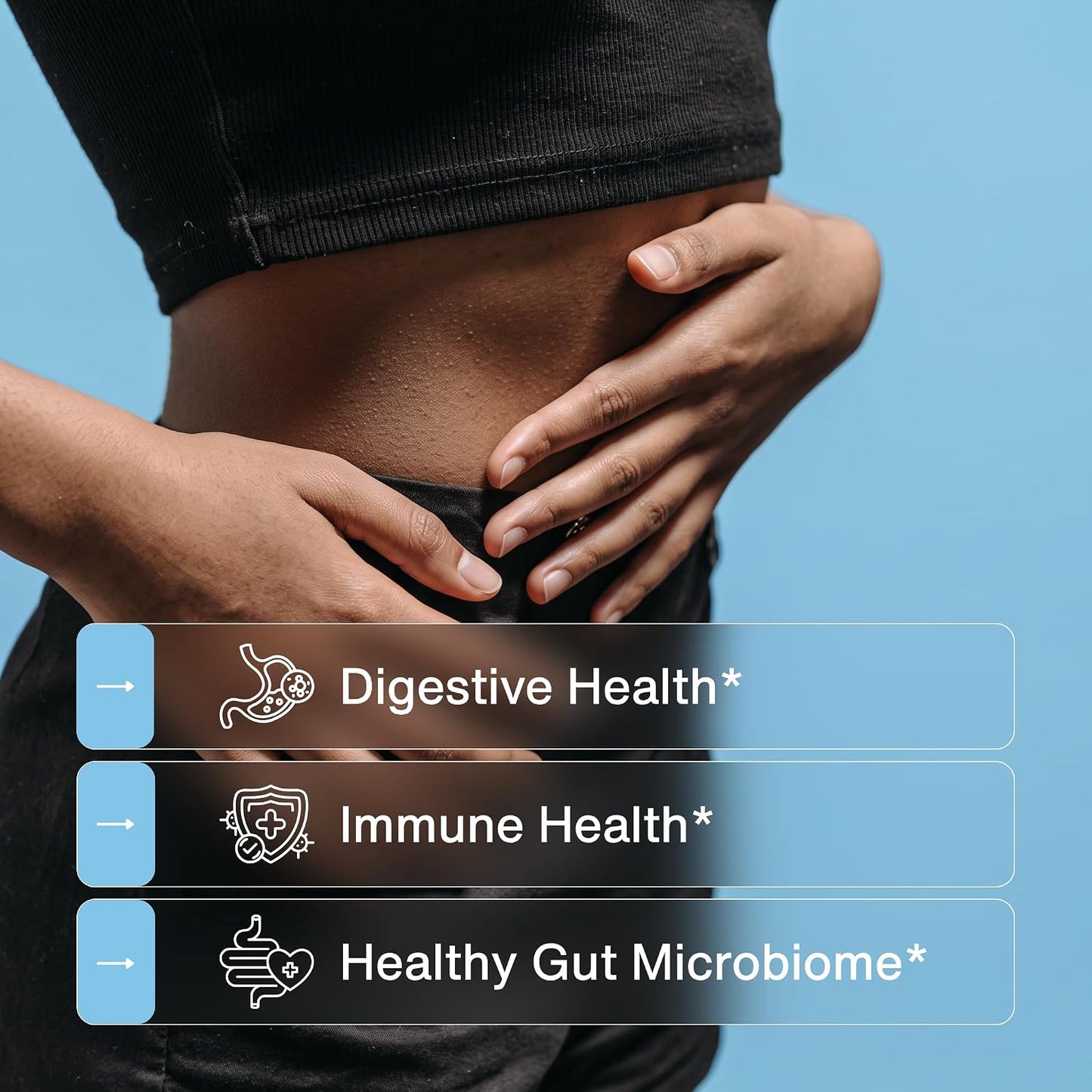 Probiotic for Digestive Health - Bloating Relief Daily Probiotics for Women and Men 750 Million CFU 10 Strains - Enteric Coated Vegan Capsules for Gut Health & Immune Support (120ct)