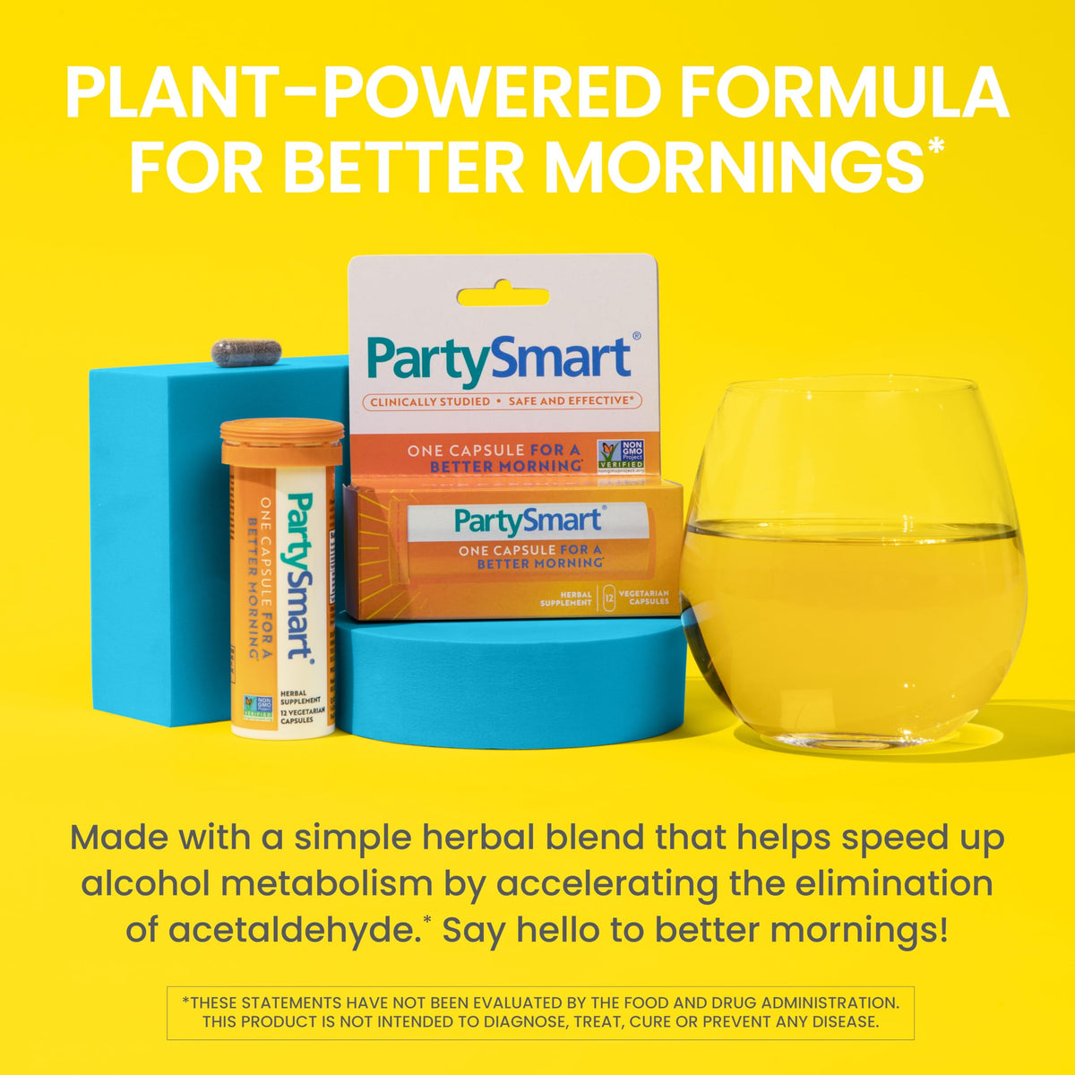 Himalaya PartySmart Liver Support, Better Morning After Drinking,12 Capsule