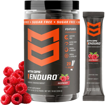 MTN OPS Enduro Stim-Free Pump Pre Workout, Pineapple