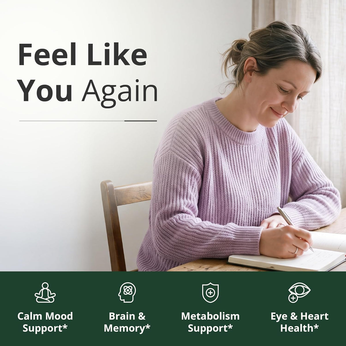Saffron Extract 88.5mg - Mood, Stress Support & Eye Health Without Jitters