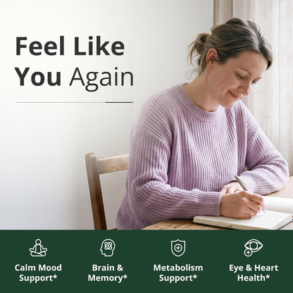 Saffron Extract 88.5mg - Mood, Stress Support & Eye Health Without Jitters