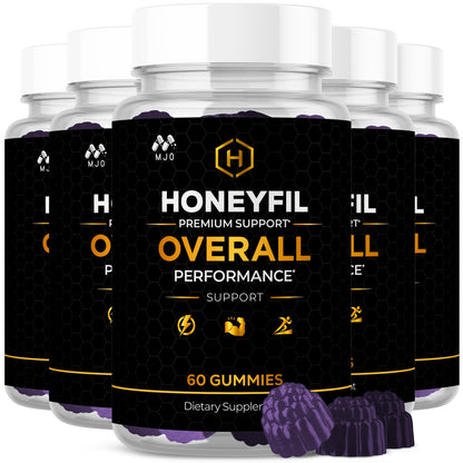 (3 Pack) Honeyfil Gummies Advanced Men's Health Support (180 Gummies)