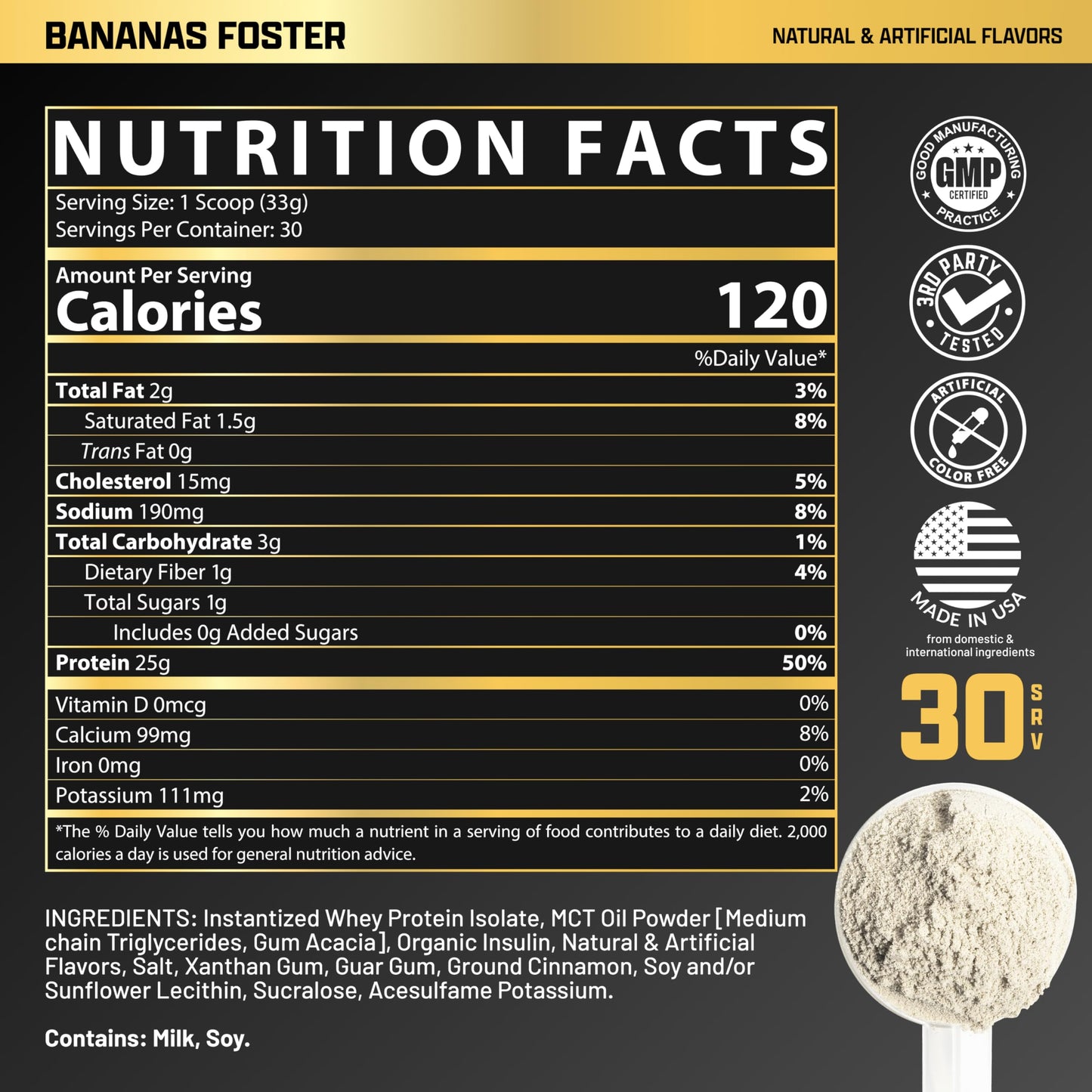 Nutrex Research IsoFit Whey Protein Powder Instantized 100% Whey Protein Isolate (30 Servings (Pack of 1), Vanilla Bean Ice Cream)