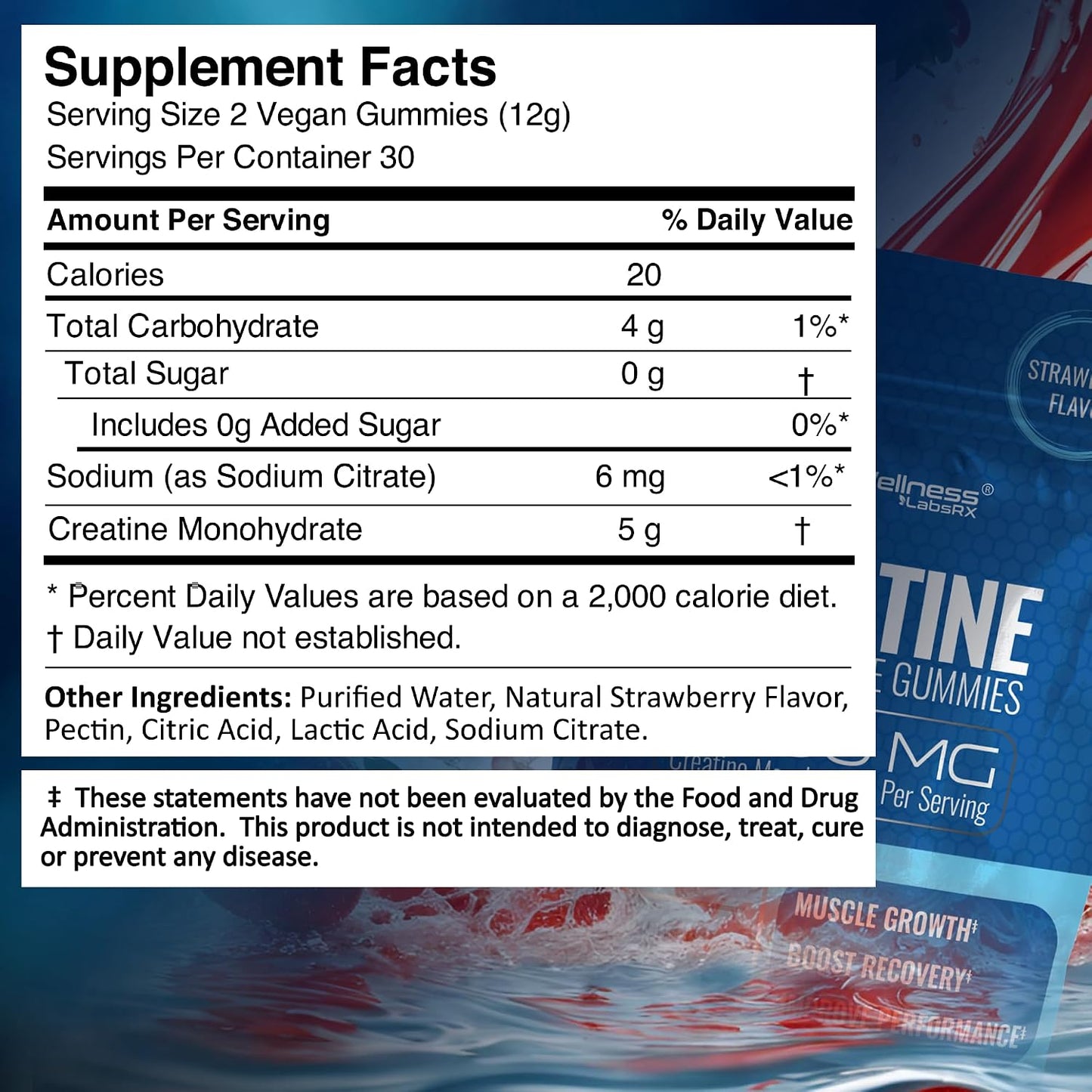 WELLNESS LABSRX NAD Capsules with Creatine Gummies | Bundle
