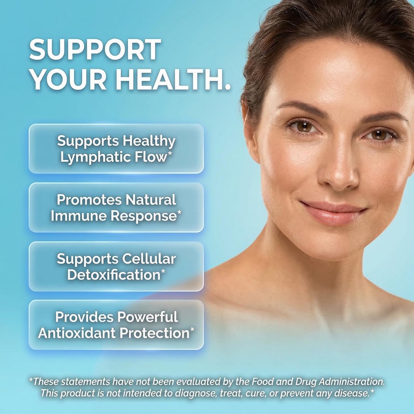 Organic Lymphatic Drainage Supplement | Lymphatic Support Drops | Burdock Root Echinacea Elderberry Dandelion Astragalus Milk Thistle Sea Moss Red Clover Cleanse Marigold Drop By Clean Nutra