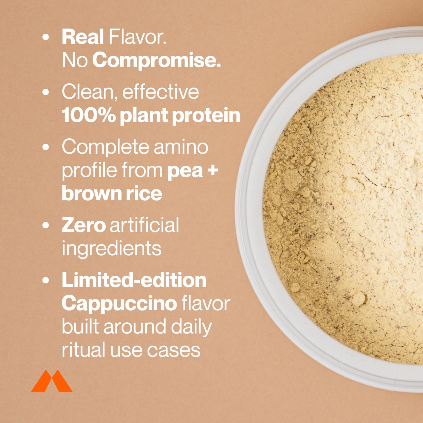 Momentous Vegan Protein Powder, 20g Pea & Rice Blend Protein, Chocolate | Complete Amino Acid Profile to Support Lean Muscle Growth, NSF Certified for Sport, Non-GMO & Gluten-Free (22 Servings)