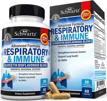 Lung Detox Respiratory & Immune Support Supplement, 60 Capsules