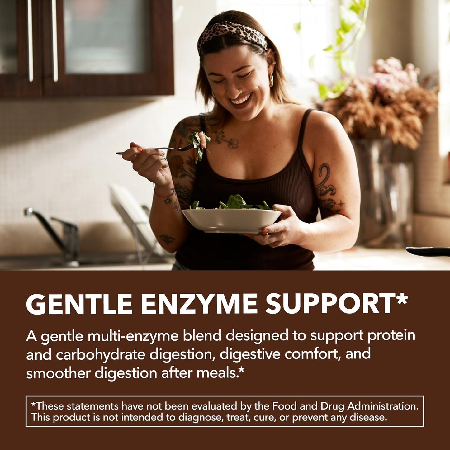 Papaya Enzymes for Digestion Support, Vegan and Gluten Free, 120 Servings | Papaya Digestive Enzymes for Women with Bromelain & Papain for Better Nutrient Absorption Plus Protein & Carb Digestion