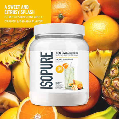 Isopure Clear Protein Stick Pack, Mixed Berry, 20 Count (Pack of 1)