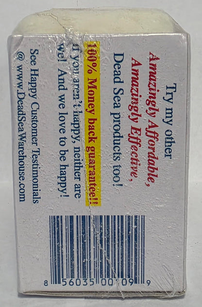 Dead Sea Warehouse - Dead Sea Salt Soap Bar - Original Face & Body Bar - Hydrating Mineral Soap for All Skin Types, Fragrance-Free - 3.5 oz