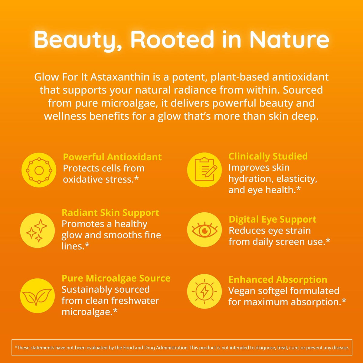 Happy Healthy Hippie Glow for It Astaxanthin Supplement & Lighten Up (Metabolaid™ + Chromium)