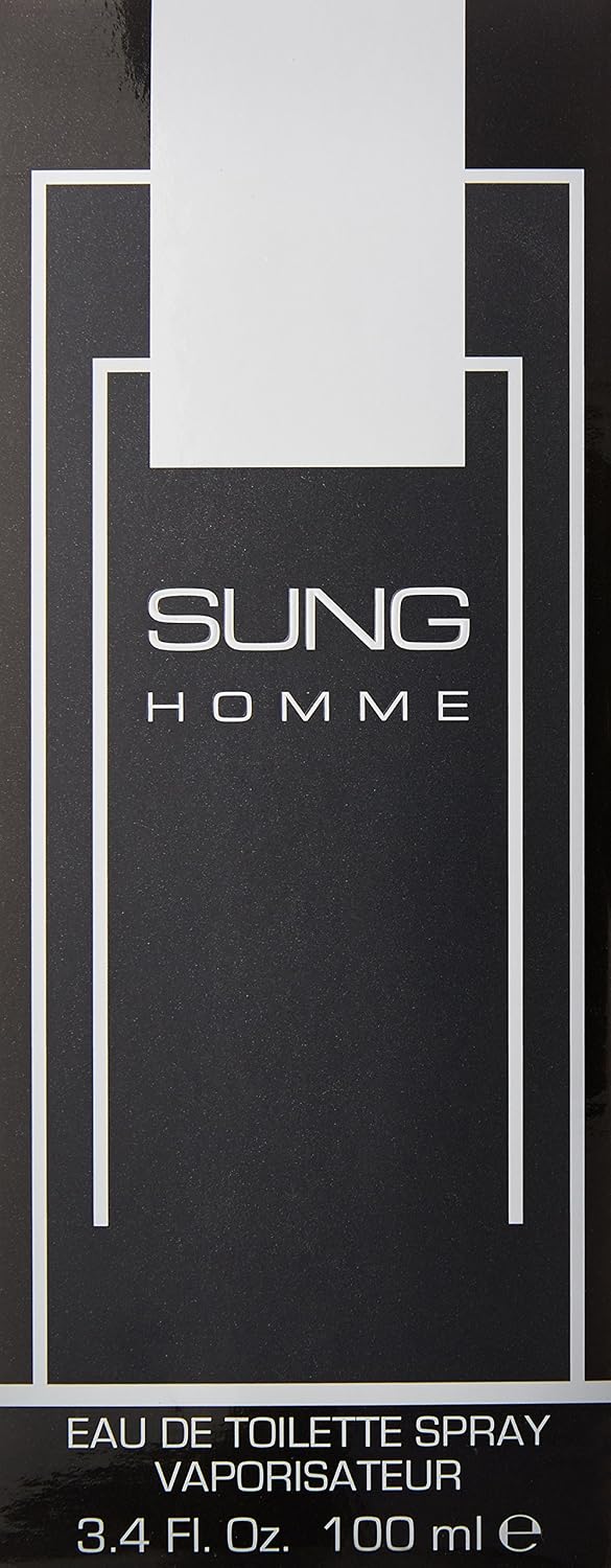 Alfred Sung Homme Eau de Toilette for Men, 3.4 fl oz